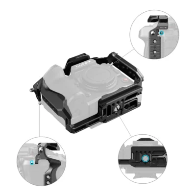 SmallRig 4825 HawkLock Quick Release Cage Kit for Panasonic Lumix GH7 / GH6