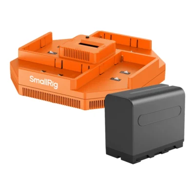 SmallRig 4834 NP-F970 4-Channel Camera Battery Charger & 4-Battery Kit