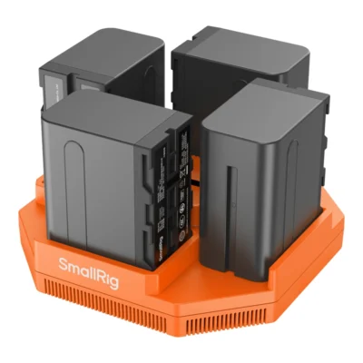 SmallRig 4837 NP-F 4-Channel Camera Battery Charger