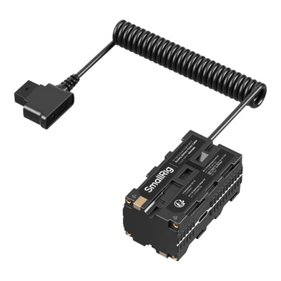 SmallRig 4884 D-Tap to Dual-Sided NP-F Dummy Batteri Power Cable