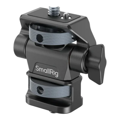 SmallRig 4886 Swivel and Tilt Adjustable Monitor Support med 1/4"-20 Screws