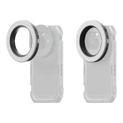 SmallRig 5203 Vibe P30 67mm Ring LED Video Light Universal Threaded Filter Adapter Kit