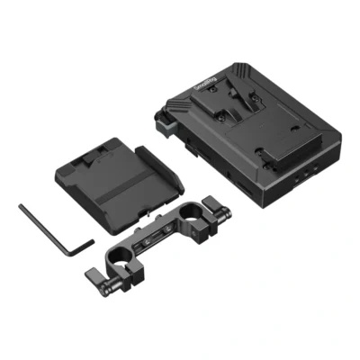 SmallRig 5226 V-Mount Battery Mount Plate Kit for 15mm LWS Rods