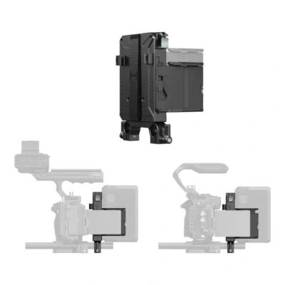 SmallRig 5226 V-Mount Battery Mount Plate Kit for 15mm LWS Rods