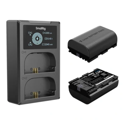 SmallRig 5409 Camera Battery and Charger Kit for Canon LP-E6P
