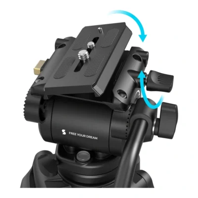 SmallRig 5441 AD14 Heavy-Duty Carbon Fiber Tripod