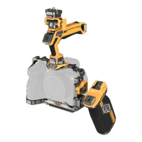 SmallRig 5518 HawkLock Quick Release Cage Kit Till Sony A7R V/ A7 IV/ A7S III (Adv Ed) (Bumblebee)