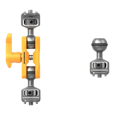 SmallRig 5522 Magic Arm Support with Dual Ball Heads 1/4”-20 Screws（BumbleBee Edition）