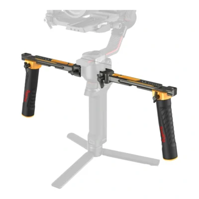 SmallRig 5526 Dual Handgrip for DJI RS 2 / RSC 2 / RS 3 / 3 Pro / RS 4 / 4 Pro（BumbleBee Edition)