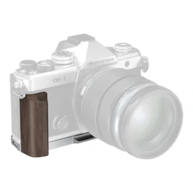 SmallRig 5563 L-Shaped Mount Plate med Trähandtag Till OM SYSTEM OM-3