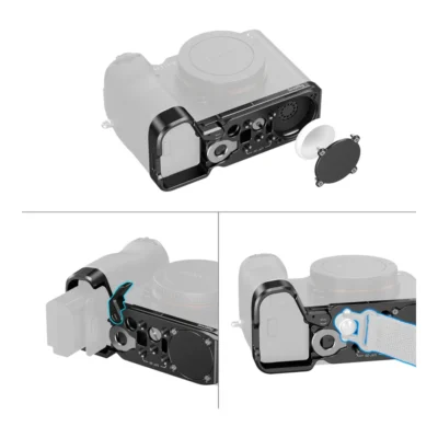 SmallRig Baseplate with Airtag Slot for Sony A7C II / A7CR - Black