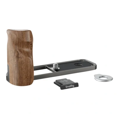 SmallRig L-Shaped Mount Plate with Wooden Handle for Fujifilm X half