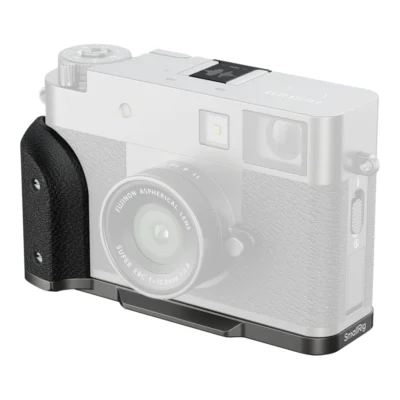 SmallRig L-Shaped Mount Plate with Silicone Handle for Fujifilm X half - Charcoal Silver