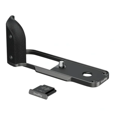 SmallRig L-Shaped Mount Plate with Silicone Handle for Fujifilm X half - Charcoal Silver