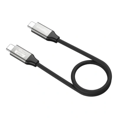 SmallRig USB-C Data Cable (Straight to Angled, (40Gbps+ 240W+ 8K)