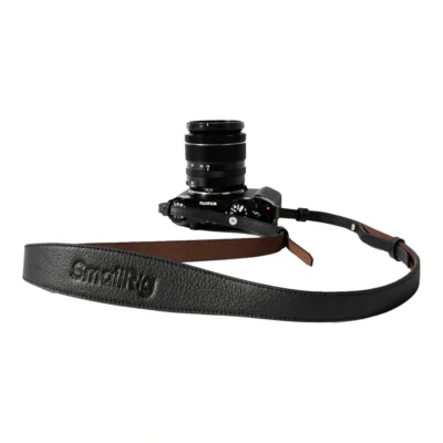 SmallRig Universal Leather Camera Shoulder Strap - Black