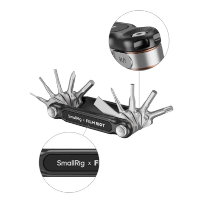 SmallRig x FILM RIOT 10-in-1 Folding Wrench Set with Multiple Angle Positioning