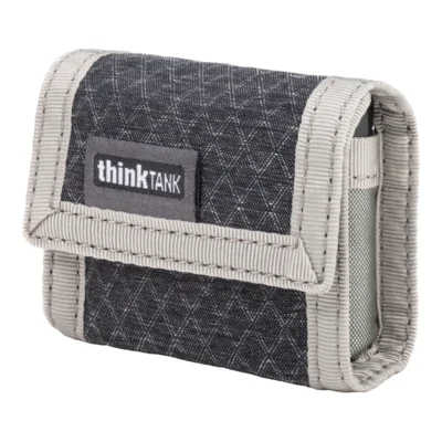 Think Tank AA Battery Holder (Wallet holds: 8 AA or 16 AAA batteries) Grey