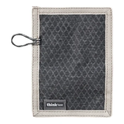 Think Tank Battery Holder 2 (Wallet 2 standard DSLR or Mirrorless Batteries) Grey