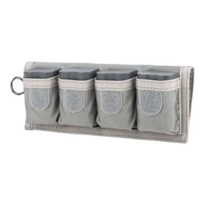 Think Tank Battery Holder 4 (Wallet 4 standard DSLR or Mirrorless Batteries) Grey