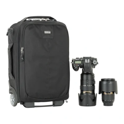Think Tank Essentials Convertible Rolling Backpack, Black