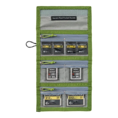 Think Tank Secure Pocket Rocket (Wallet with Strap: holds 9 SD/CFexpress/Micro)
