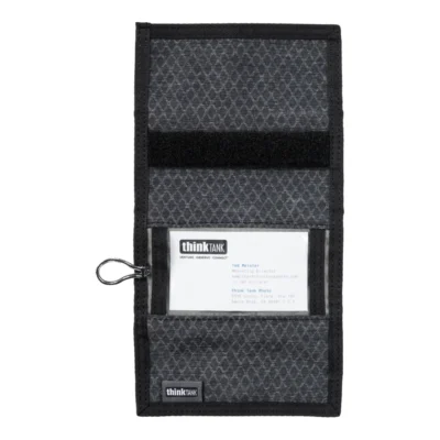 Think Tank Secure Pocket Rocket (Wallet with Strap: holds 9 SD/CFexpress/Micro) - Slate Black