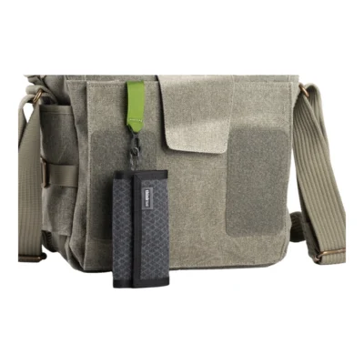 Think Tank Secure Pocket Rocket (Wallet with Strap: holds 9 SD/CFexpress/Micro) - Slate Black
