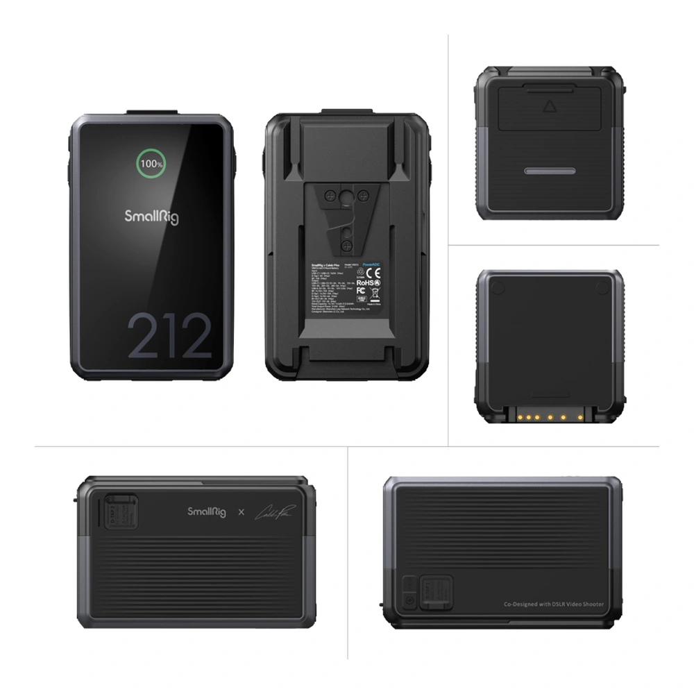 SmallRig 4293 V-Mount Battery VB212 Mini x Caleb Pike