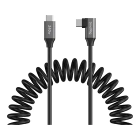 SmallRig 5730 USB-C Datakabel Spiralformad (Rak till Vinklad)