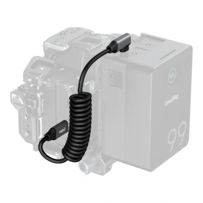 SmallRig 5730 USB-C Data Cable Coiled (Straight to Angled)