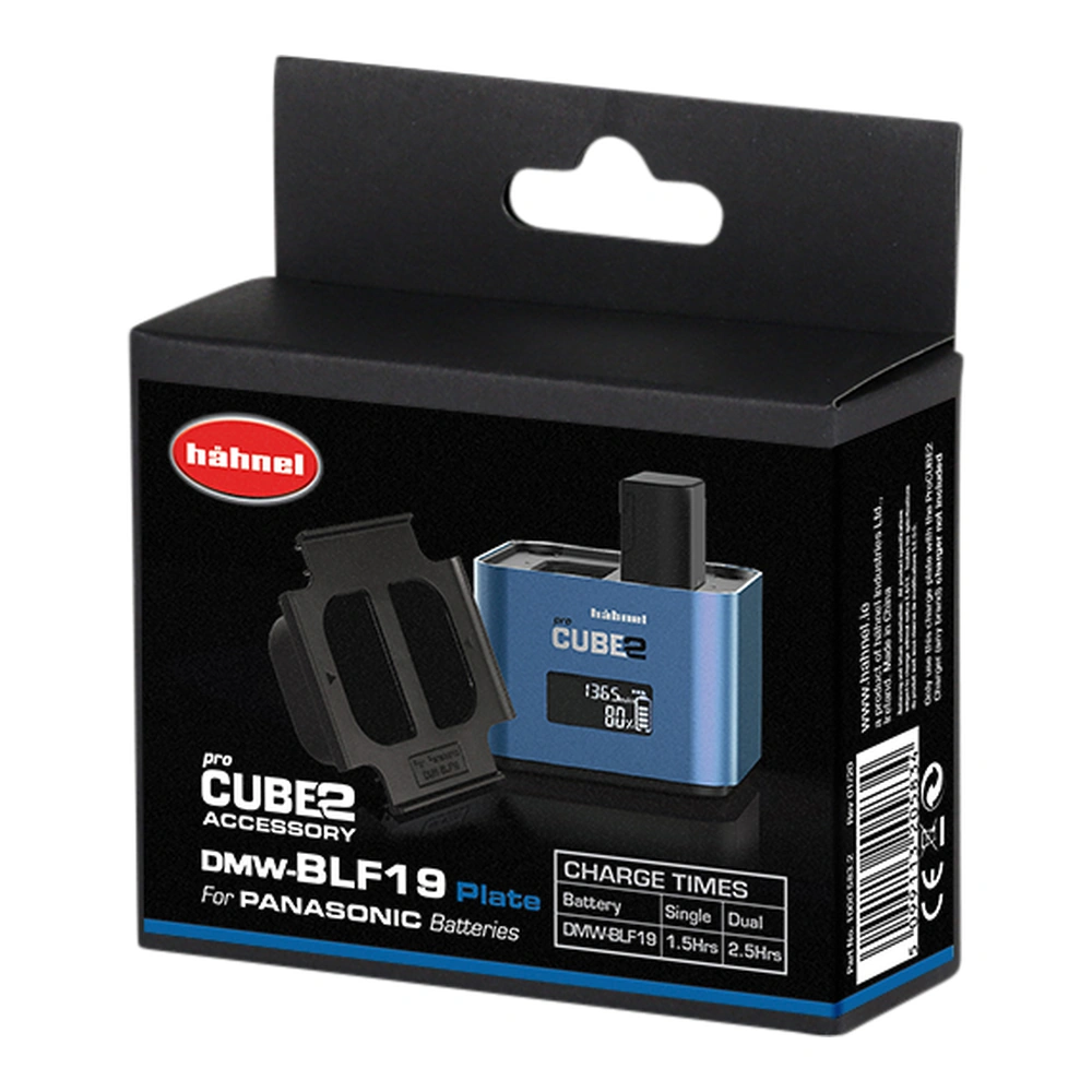 Hähnel ProCUBE 2 Plate for Panasonic DMW-BLF19 Battery