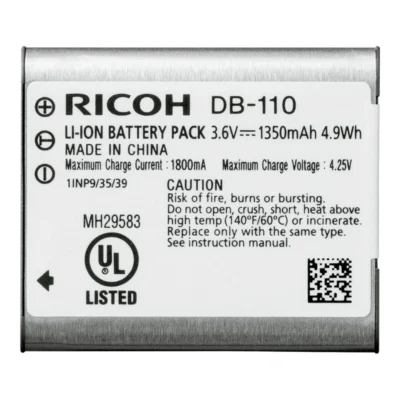 Ricoh Uppladdningsbart Batteri DB-110 OTH