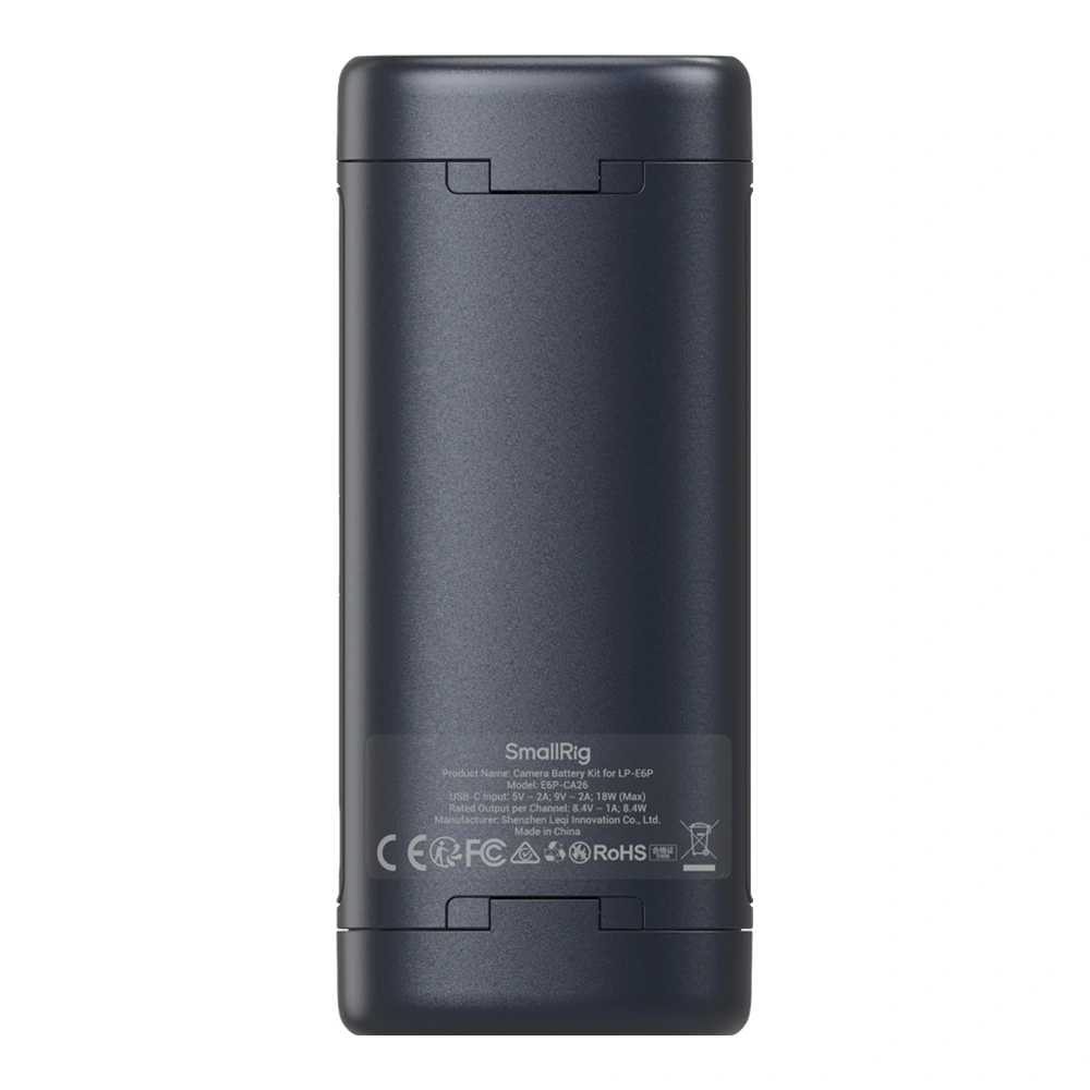 SmallRig 5105 Portable Charger Case for LP-E6P Camera Batteries