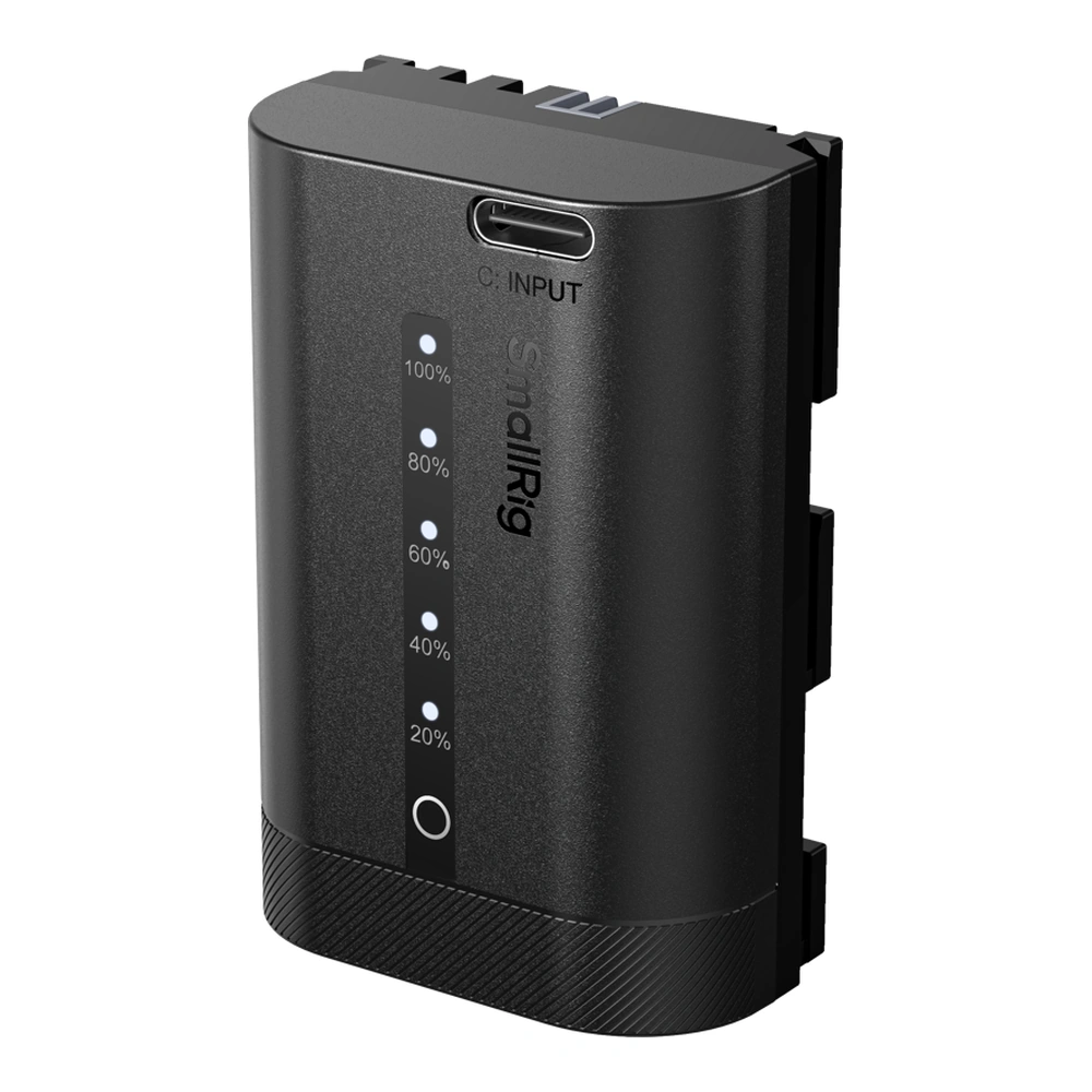 SmallRig 5298 USB-C Camera Battery with Power Display for Canon LP-E6P