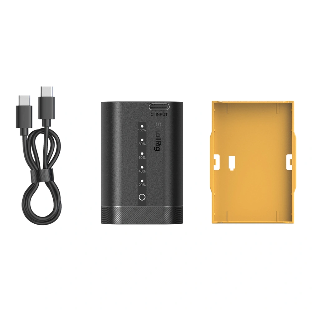 SmallRig 5298 USB-C Camera Battery with Power Display for Canon LP-E6P