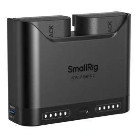 SmallRig 5485 Turboladdningskit för LP-E6P Kamerabatteri