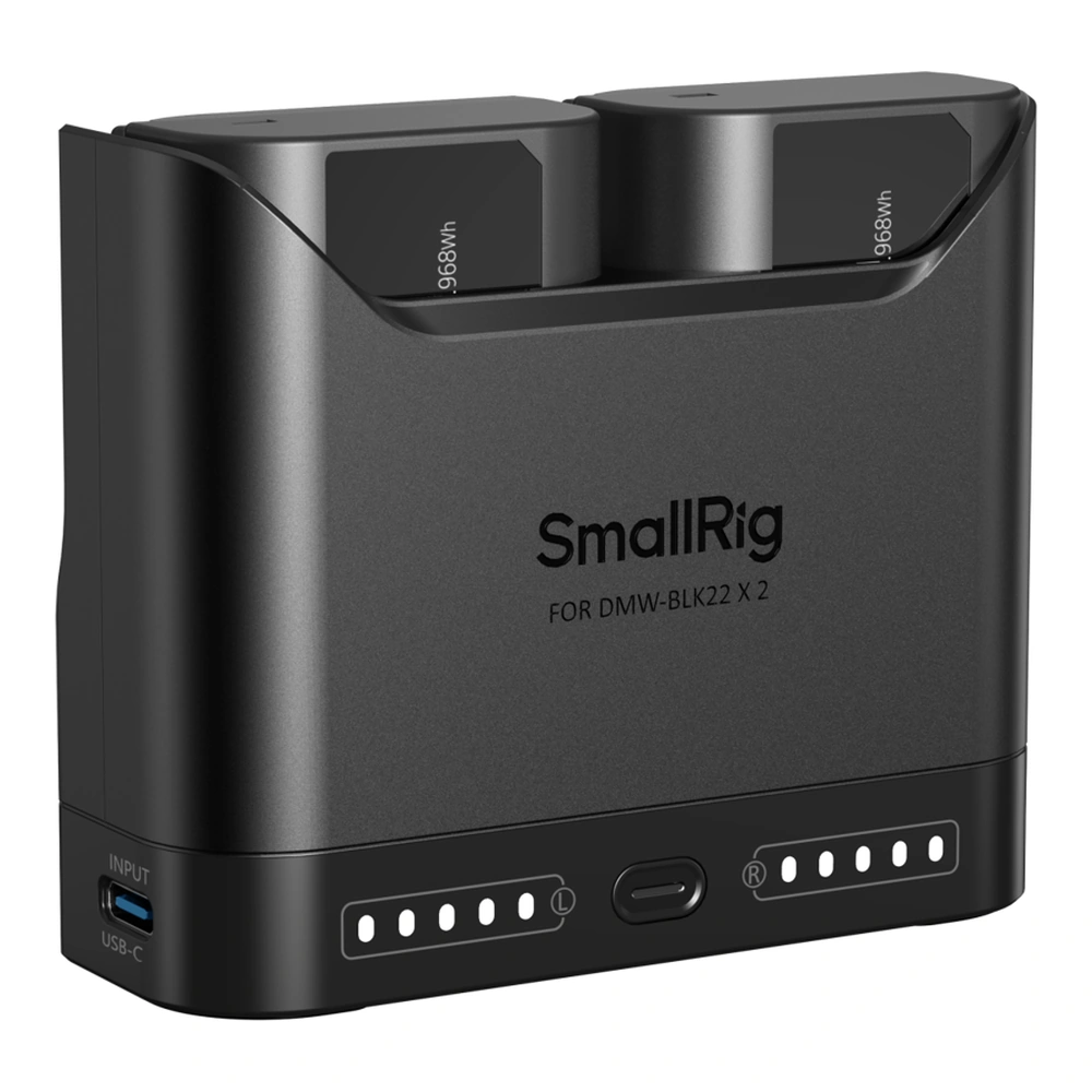 SmallRig 5487 Turbo Charging Kit for DMW-BLK22 Camera Batteries