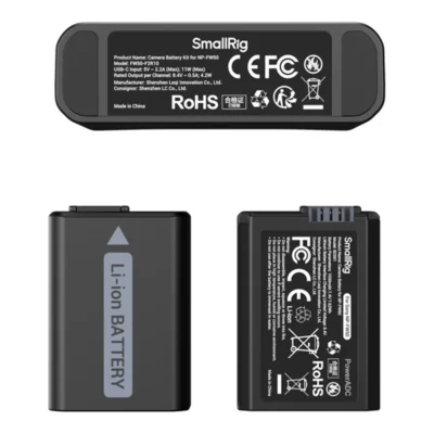SmallRig 5488 Turbo Charging Kit for NP-FW50 Camera Batteries