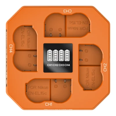 SmallRig 5747 Four-Channel Camera Battery Charger for EN-EL15c