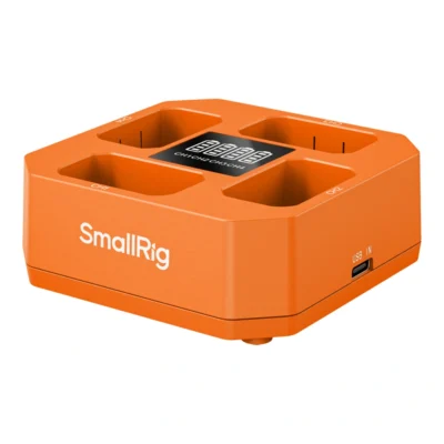 SmallRig 5749 Fyrkanalig Kamerabatteriladdare för NP-FW50