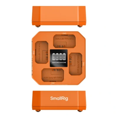 SmallRig 5749 Four-Channel Camera Battery Charger for NP-FW50