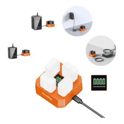 SmallRig 5749 Four-Channel Camera Battery Charger for NP-FW50