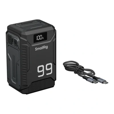 SmallRig 5864 T99 Triple-Proof (1.8m Drop-Resistant, IP54 Waterproof / Dustproof) V-Mount Battery