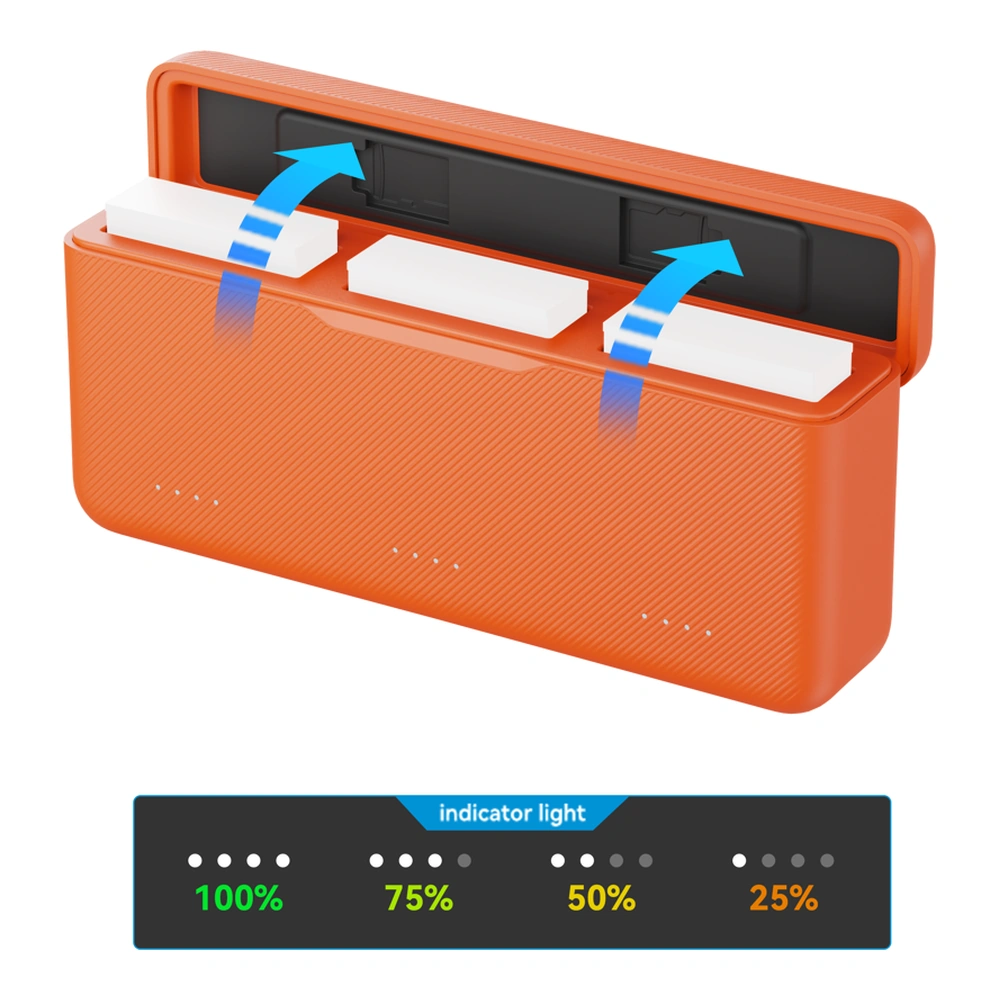 SmallRig 5922 Charging Case for Batteries for DJI Action 6