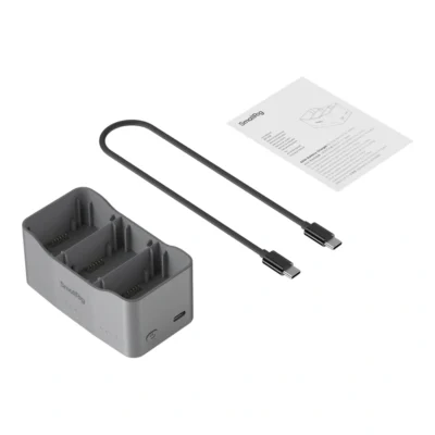 SmallRig Battery Charger for DJI Mini 5 / 4 / 3 Pro