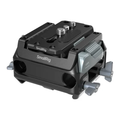 SmallRig 5366 Manfrotto-typ fäste platta kit med 15mm dubbel rörklämma