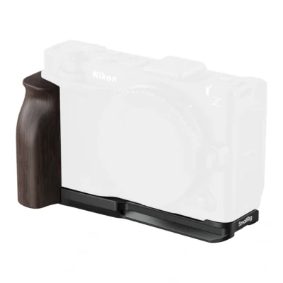 SmallRig 5906 L-Shaped Mount Plate with Wooden Handle for Nikon ZR