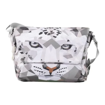 SmallRig 6045 Creative Design Sling Bag (Wild China Film Series med Snow Leopard Pattern）