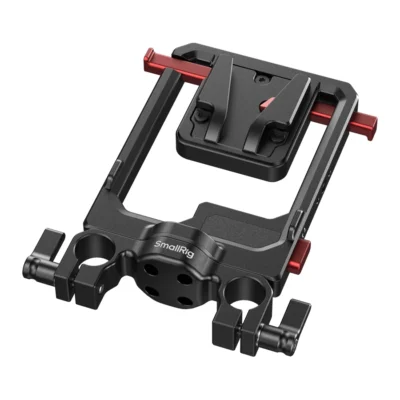 SmallRig 6273 roterbar V-Mount batteriplatta med dubbla V-Locks och 15mm dubbel stångklämma, bild 2